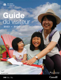 Kootenay Ntl Park Visitor Guide 2023/24 in French.